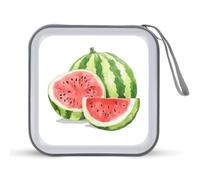 Jubonexis Watermelon Dreamy Boho Style - Estuche de almacenamiento portátil para CD y DVD, para coche, hogar, viajes