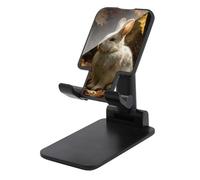 Jubonexis White Rabbit in The Forest - Soporte plegable y ajustable para teléfono móvil para escritorio