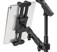 Jubor Soporte de Micrófono para Tableta, Soporte Micrófono iPad Teléfono de Música 360° Ajustable, Pie de Micro para iPad, iPad Pro, Mini, Air, Toutes Tabletas et Teléfono 4,7-13,5"
