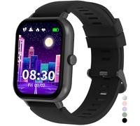 JUBUNRER Reloj Inteligente Niño Niña Smartwatch Pulsómetro Monitor Sueño Podómetro Deportivo Pulsera Actividad Niño Despertador Infantil Juegos Niños Impermeable Regalos Adolescentes