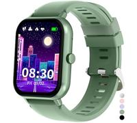 JUBUNRER Reloj Inteligente Niño Niña Smartwatch Pulsómetro Monitor Sueño Podómetro Deportivo Pulsera Actividad Niño Despertador Infantil Juegos Juguetes Niños Impermeable Regalos Adolescentes 3+ Años