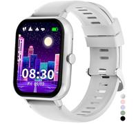 JUBUNRER Reloj Inteligente Niño Niña Smartwatch Pulsómetro Monitor Sueño Podómetro Deportivo Pulsera Actividad Niño Despertador Infantil Juegos Niños Impermeable Regalos Adolescentes