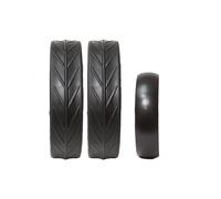 JuCad neumáticos - 2 ruedas traseras, 1 rueda delantera, negro