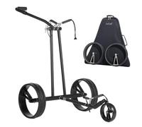 JuCad Phantom Titan black on black 2.0 carrito eléctrico + bolsa de transporte