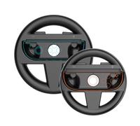 JUCHRZEY 2pcs Wheels Wheels Controller Many Hander para Switch 2 Joy-Con (negro)