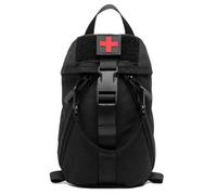 JUCHRZEY Bolsa de nailon Bolsa vacía de primeros auxilios Bolsa para kit de traumatología Bolsa médica para traumatismos Bolsa de primeros auxilios para actividades en el hogar y al aire li