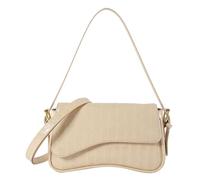 JUCHRZEY Bolso de diseñador de lujo para mujer Bolso de hombro clásico de PU de estilo simple Correa ajustable Bolso de hombro versátil Bolso de hombro de gran capacidad para uso diario Bols