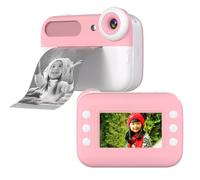 JUCHRZEY Cámara de vídeo Digital con Pantalla táctil de 3,0 Pulgadas, cámara Selfie para niños con impresión térmica, cámara de Juguete portátil de 48MP para Regalos de cumpleaños de Navidad