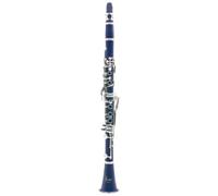JUCHRZEY Clarinete Sib 17 Teclas con Estuche Instrumentos Musicales de Orquesta Guantes Blancos/Paño de Limpieza Examen para Estudiantes Adultos Juego de Instrumentos Musicales Barriles/Caña
