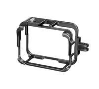 JUCHRZEY Jaula de Conejo de Metal Carcasa Protectora de liberación rápida Carcasa de Marco de cámara anticaída para Accesorios de cámara Insta360 Ace/Ace Pro