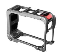 JUCHRZEY Jaula de Metal con Soporte de Zapata fría Marco Protector de cámara Jaula de Conejo para Insta360 Ace Pro 2 Accesorios de cámara