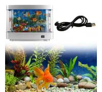 JUCHRZEY Lámpara de Peces Artificiales Tropicales Lámpara de decoración de Acuario Artificial Lámpara de decoración de Acuario de Peces para el hogar Dormitorio Decoración de Escritorio para