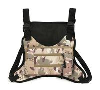 JUCHRZEY Mochila Deportiva de Moda con Correa Ajustable, Bolsa de Pecho, Chaleco de Viaje Impermeable, Mochila para Correr y Viajar