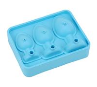 JUCHRZEY Molde de Silicona con Forma de tapón Anal de Broma Reutilizable Bandeja con Molde para Cubitos de Hielo Forma Divertida Moldes para Cubitos de Hielo para cócteles de Whisky con Hiel