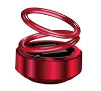 JUCHRZEY Purificador de aire aromatizante portátil Calentadores moleculares cinéticos de doble anillo giratorios para automóviles Salas de estar Baños