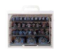 Jucoci Estuche de Almacenamiento para Miniaturas Estuche de Transporte para Miniaturas