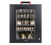 Jucoci Miniatures - Caja de almacenamiento de plástico ABS en miniatura (tamaño grande con luz)