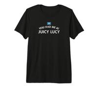 Jucy Juicy Lucy Cheeseburger Minneapolis Bar Comida Camiseta Premium
