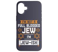Judaísmo No Soy un judío de Sangre Completa Soy judío Orgulloso judío Carcasa para iPhone 16 Plus