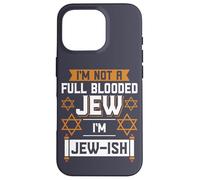 Judaísmo No Soy un judío de Sangre Completa Soy judío Orgulloso judío Carcasa para iPhone 16 Pro