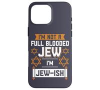 Judaísmo No Soy un judío de Sangre Completa Soy judío Orgulloso judío Carcasa para iPhone 16 Pro MAX