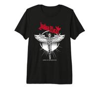 Judas Priest Angel Rising Red Logo Camiseta Premium