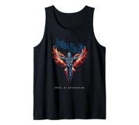 Judas Priest - Angel Wings Blue Logo Camiseta sin Mangas