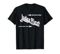 Judas Priest British Steel Black Camiseta