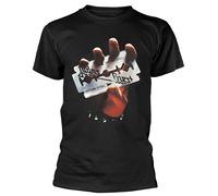 Rock Off Judas Priest British Steel Camiseta, Negro (Schwarz-Schwarz), XX-Large para Hombre
