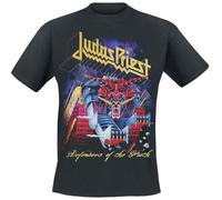 Judas Priest Defenders Blowup Hombre Camiseta Negro 100% algodón Regular