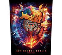Judas Priest Invincible shield Unisex Parche Espalda multicolor 95% Algodón, 5% Poliéster