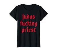 Judas Priest Judas Fucking Priest Camiseta, Mujer, Negro, 3XL
