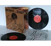 JUDAS PRIEST - JUDAS PRIEST priest live PROMOTIONAL COPY. DOUBLE ALBUM. First UK pressing 1980 CBS