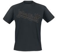 Judas Priest Logo Hombre Camiseta Negro L 100% algodón Regular
