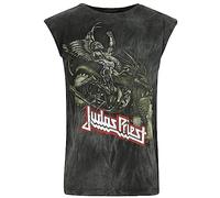 Judas Priest Painkiller Hombre Top Tirante Ancho Gris XXL 100% algodón Regular