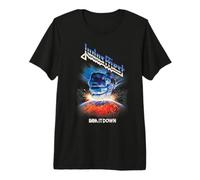 Judas Priest Ram It Down Logo Camiseta Premium