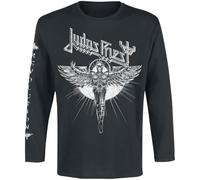 Judas Priest Revolution Album Hombre Camiseta Manga Larga Negro M 100% algodón Regular