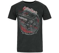 Judas Priest SCF Hombre Camiseta Antracita M 100% algodón Regular