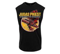 Judas Priest Screaming For Vengeance Hombre Top Tirante Ancho Negro 100% algodón Regular