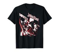 Judas Priest Stained Class Red On Black Camiseta