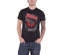 Judas Priest - T-Shirt # M Black Unisex # Silver and Red Vengeance