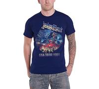 Judas Priest - T-Shirt # S Blue Unisex # Painkiller Us Tour 91