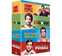 Judd Apatow - Coffret 4 films : Funny People + En cloque, mode d'emploi + Sans Sarah, rien ne va ! + 40 ans, toujours puceau [Francia] [DVD]