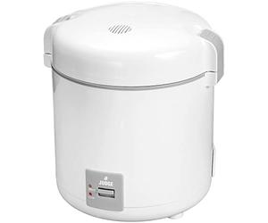 Judge Arrocera eléctrica pequeña, totalmente automática, para 2 porciones, olla de arroz antiadherente extraíble, taza medidora y cucharón, sin PFOA, función de mantener caliente, JEA63