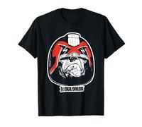 Judge Dredd Classic Casco 2000 AD Retro Comic Camiseta