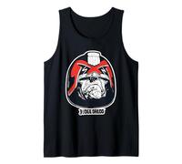 Judge Dredd Classic Casco 2000 AD Retro Comic Camiseta sin Mangas