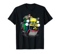 Judge Dredd montando Lawmaster Bike 2000 AD Comics Camiseta
