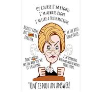 Judge Judy Of Course I'm Right I'm Always Right I'm Like A Truth Machine Funny Notebook: 6x9” Lined Journal - For Meaningful Thoughts, Happy Plans & Creative Moments