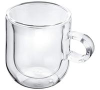 Judge - Juego de 2 Vasos de café (Doble Pared, borosilicato, 75 ml)