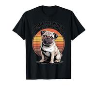 Judge Me When You're This Cute | Retro Pug Dog Camiseta